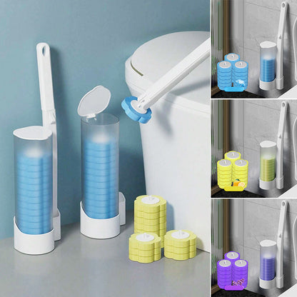 💕 Brosse WC murale jetable pour un nettoyage hygiénique ✨