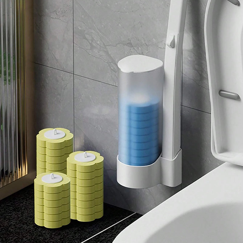 💕 Brosse WC murale jetable pour un nettoyage hygiénique ✨