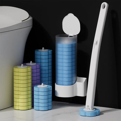 💕 Brosse WC murale jetable pour un nettoyage hygiénique ✨