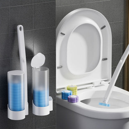 💕 Brosse WC murale jetable pour un nettoyage hygiénique ✨
