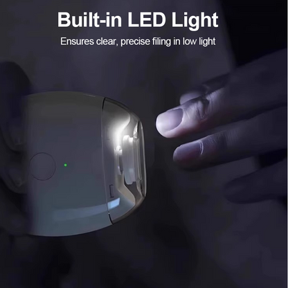 🔥 50% DE RÉDUCTION ! ✨ Ponceuse à Ongles Auto - 3 Vitesses Réglables, Silencieuse, LED Integrée pour Soin Précise ✨ -Remifa®