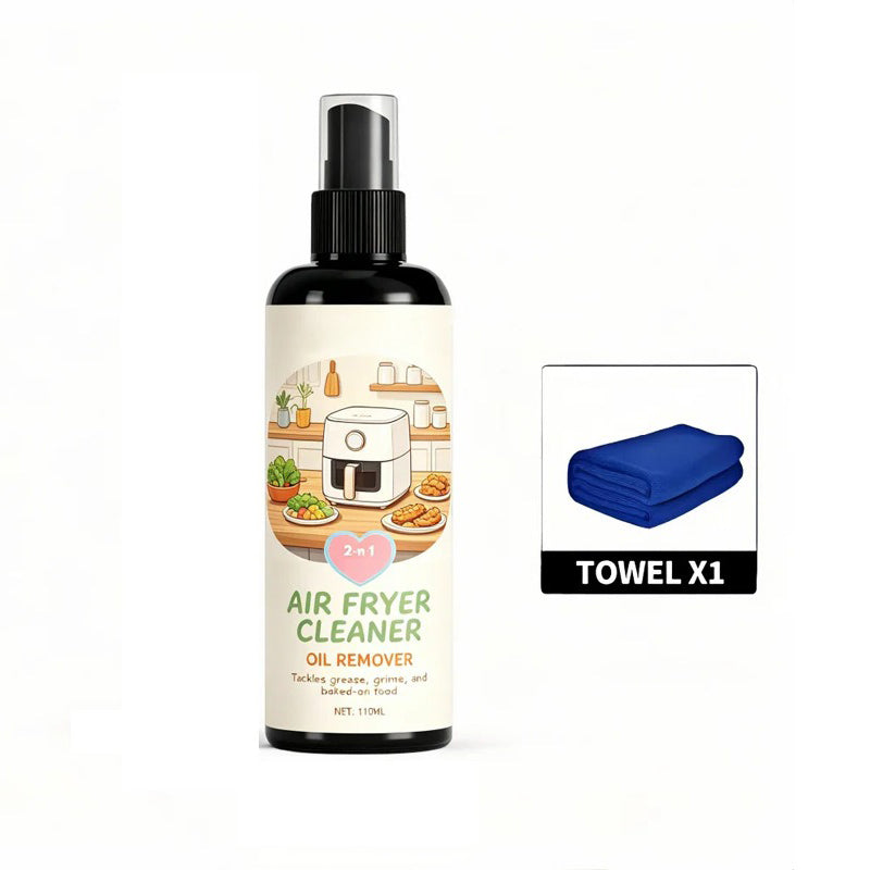 🔥 Promotion : 50 % de réduction ! ✨ Spray nettoyant et dégraissant 2-en-1 pour friteuse à air chaud