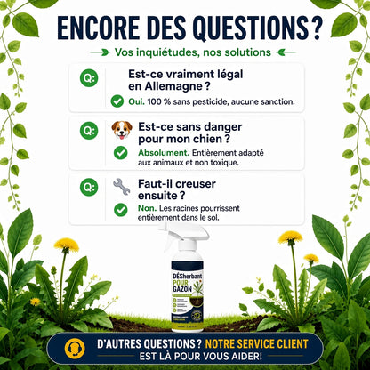 🔥 50 % DE RÉDUCTION 🌿 Désherbant – Efficace contre les mauvaises herbes & leur repousse | Jardin, allées & cour ⚡