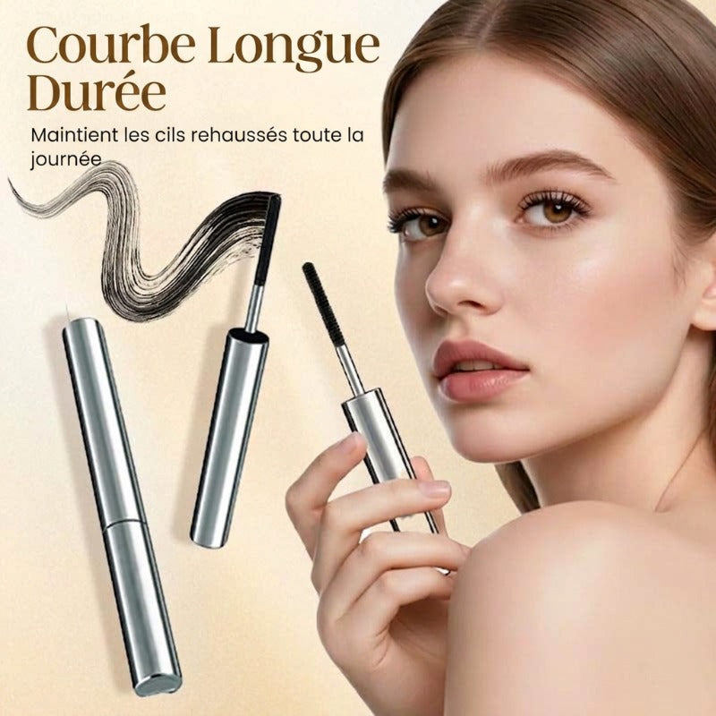 🔥 50 % DE RÉDUCTION · Mascara recourbant et allongeant, résistant à l'eau ✨