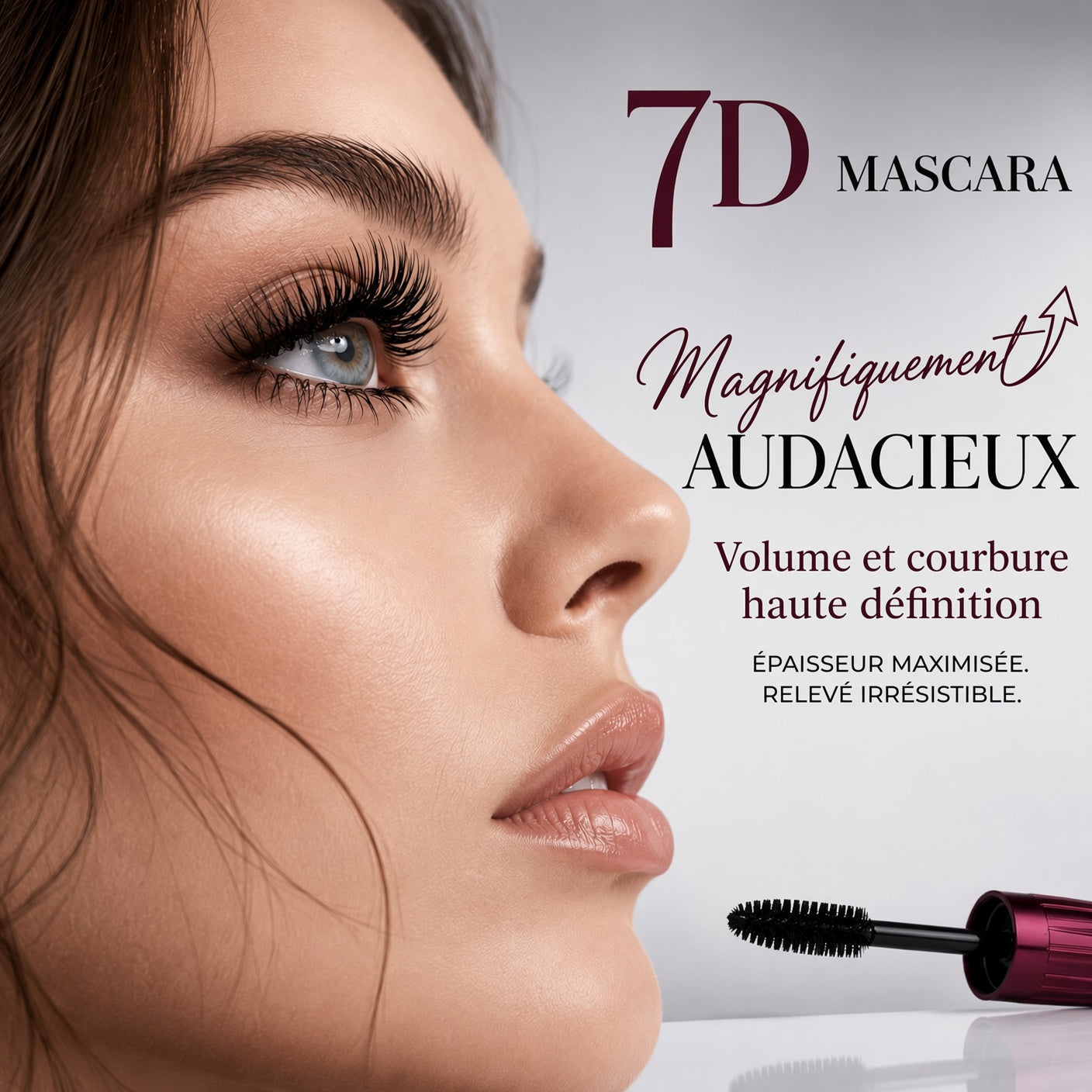 🔥 Dernier jour — 1 acheté = 1 offert ! ⏰✨ Mascara recourbant et allongeant, sans bavures