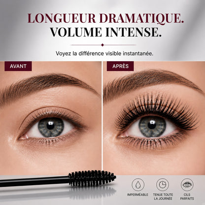 🔥 Dernier jour — 1 acheté = 1 offert ! ⏰✨ Mascara recourbant et allongeant, sans bavures